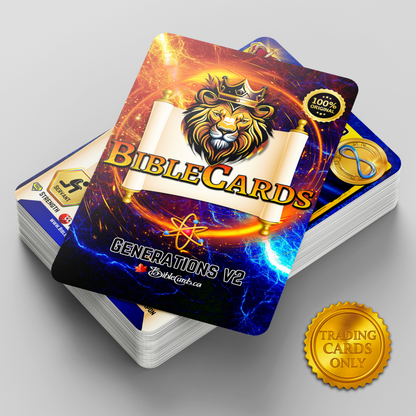 Generations Edition Bible Cards - Pack of 29 Trading Cards - Carrom Canada
