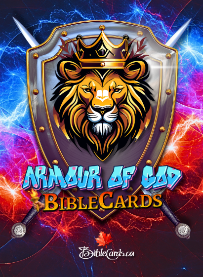 Armor of God Edition Bible Cards - Pack of 29 Trading Cards - Carrom Canada