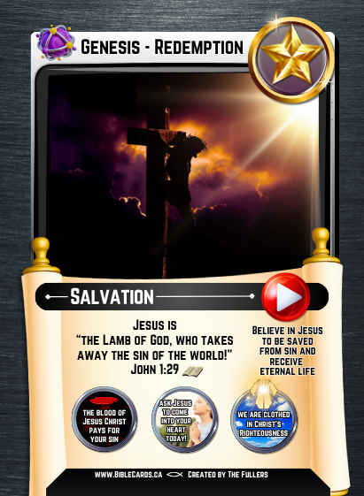 Genesis Edition Bible Cards - Pack of 26 Trading Cards - Carrom Canada