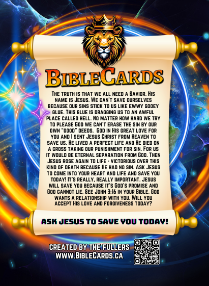 Genesis Edition Bible Cards - Pack of 26 Trading Cards - Carrom Canada