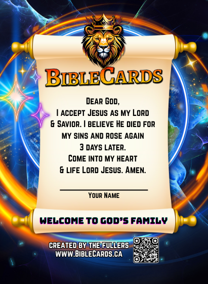 Genesis Edition Bible Cards - Pack of 26 Trading Cards - Carrom Canada