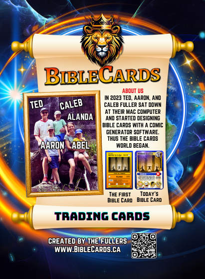 Genesis Edition Bible Cards - Pack of 26 Trading Cards - Carrom Canada