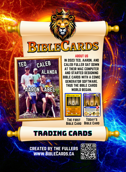 Generations Edition Bible Cards - Pack of 29 Trading Cards - Carrom Canada