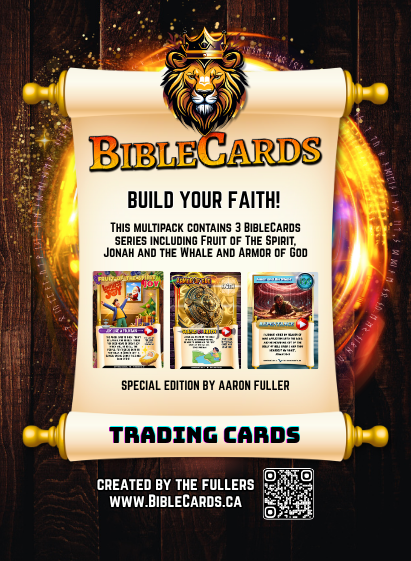Fruit of The Spirit Edition Bible Cards - Pack of 29 Trading Cards - Carrom Canada
