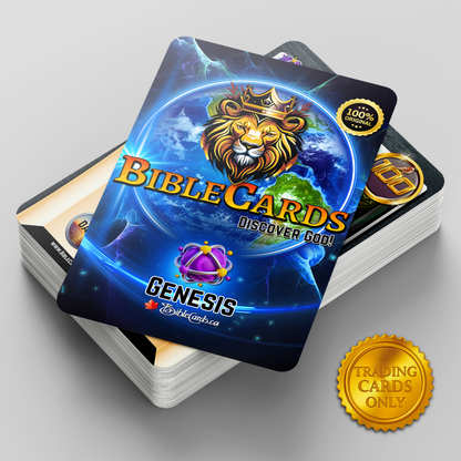 Genesis Edition Bible Cards - Pack of 26 Trading Cards - Carrom Canada