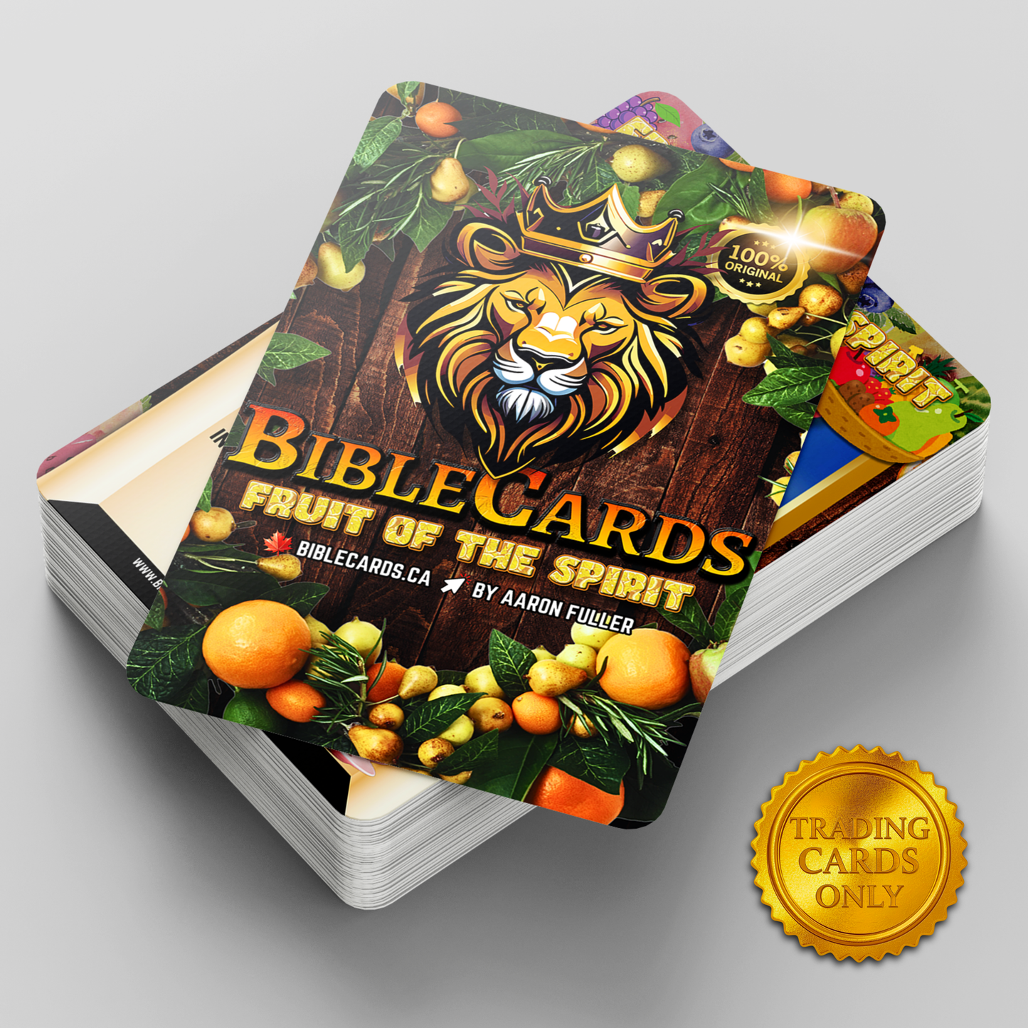 Fruit of The Spirit Edition Bible Cards - Pack of 29 Trading Cards - Carrom Canada