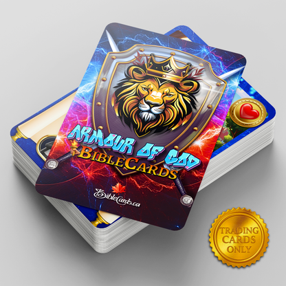 Armor of God Edition Bible Cards - Pack of 29 Trading Cards - Carrom Canada