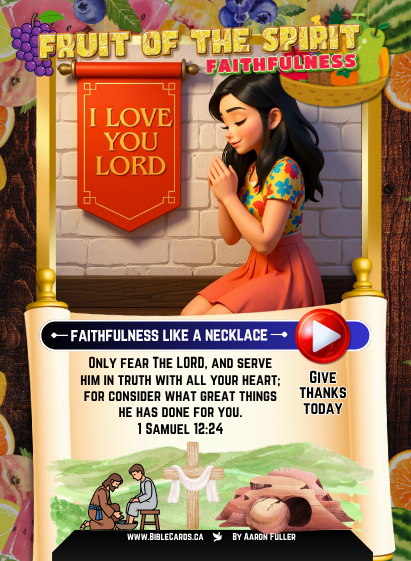 Fruit of The Spirit Edition Bible Cards - Pack of 29 Trading Cards - Carrom Canada