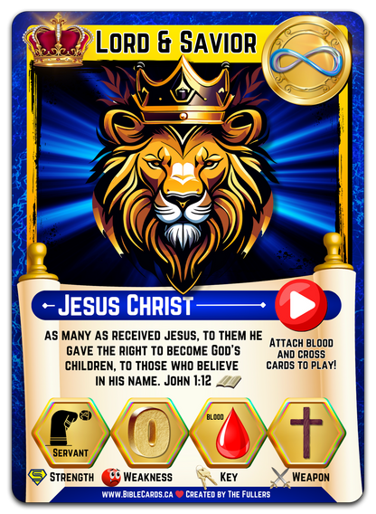 Generations V2 Bible Cards Game - Pack of 72 Playing & Trading Cards - Carrom Canada