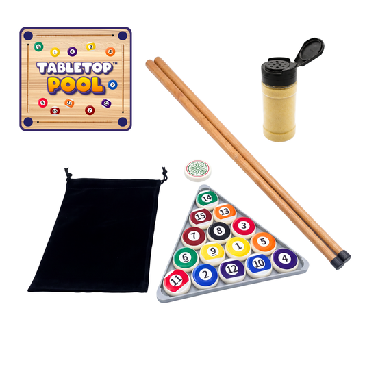 Table Top Pool Game Add-on to Carrom Board (No Game Board Included) - Carrom Canada